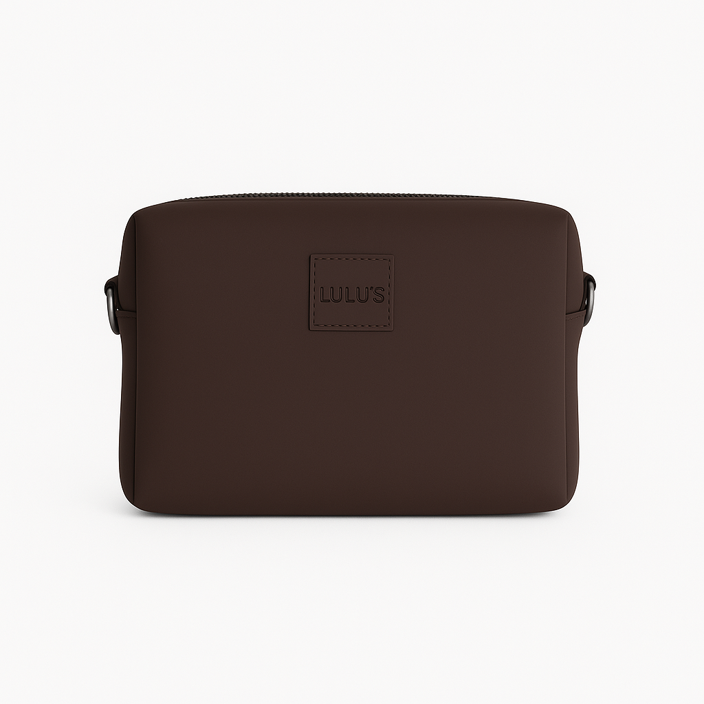 horizontal pouch - Blueberry Blue