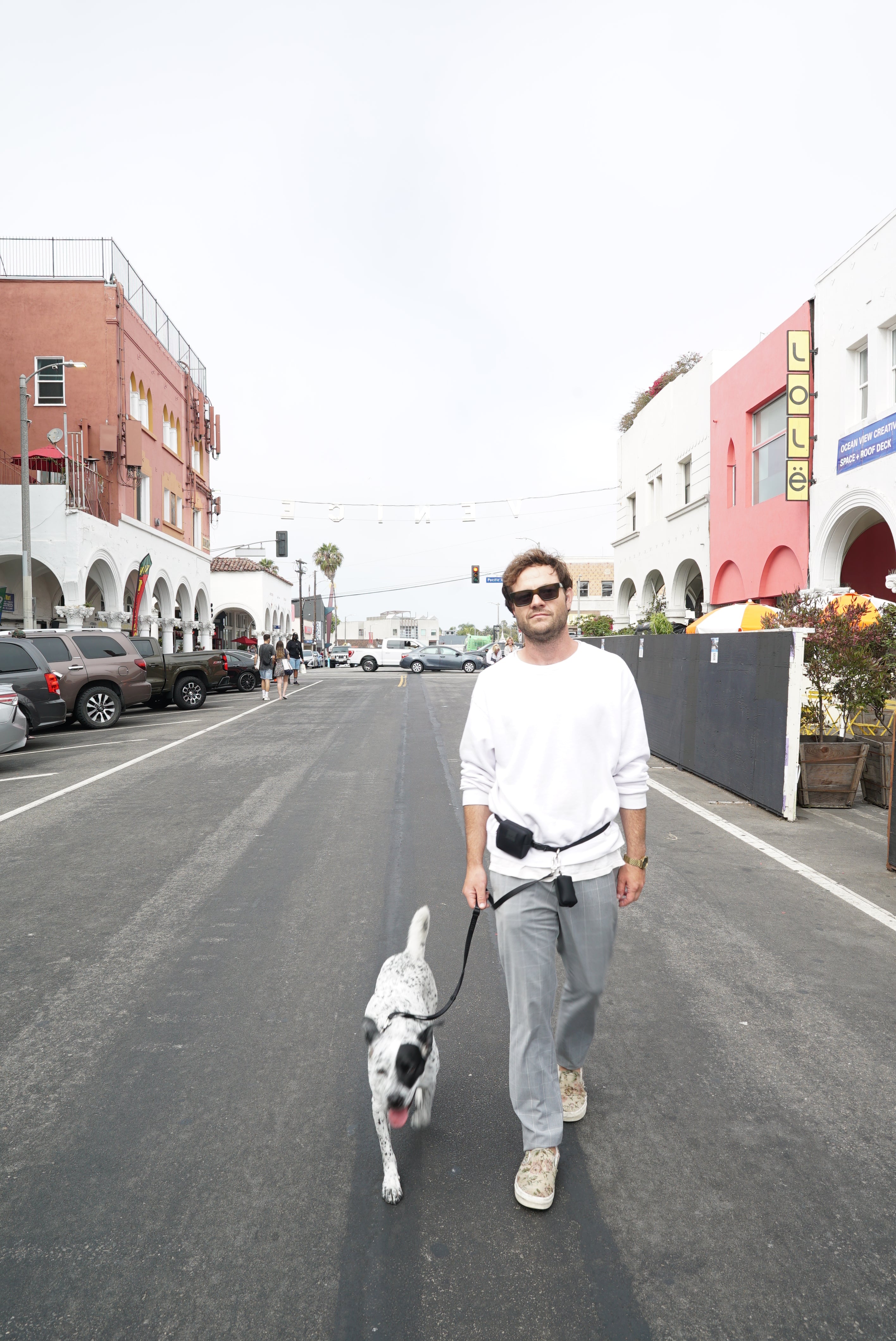 hands-free walking bundle – mini pouch edition (thin leash).