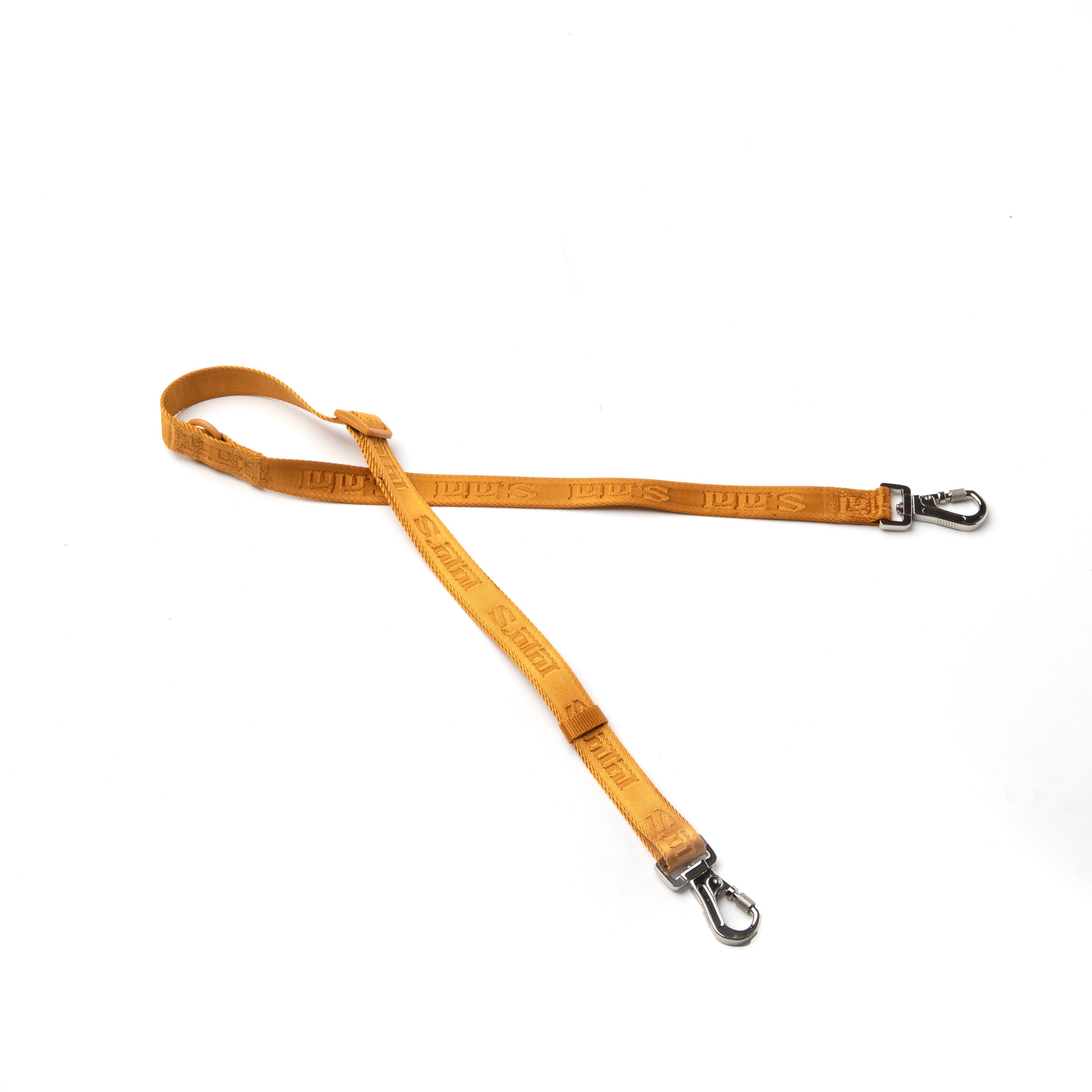 the Sand Orange Lulu's Leash combines durability, comfort, style, and  safety into one high-quality product